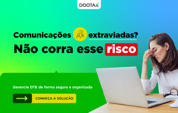 DTE comunicações extraviadas