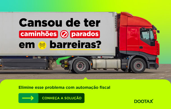 GNRE - Caminhões parados na barreira