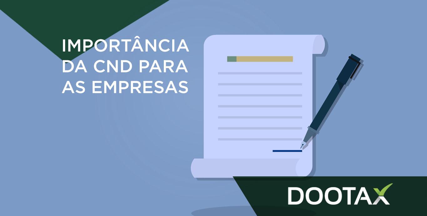 importância da cnd para as empresas