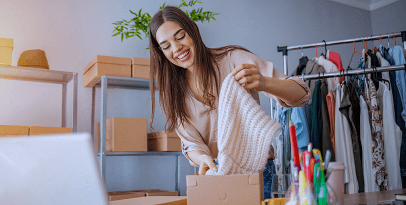 comércio de vestuário