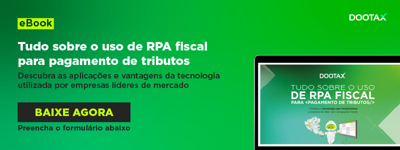 RPA fiscal para pagamento de tributos