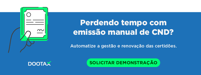 Tipos de certidões negativas