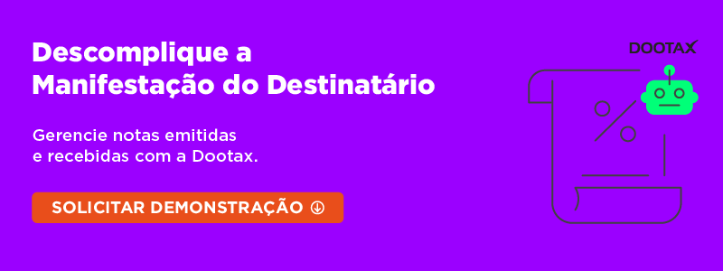 manifestação do destinatário