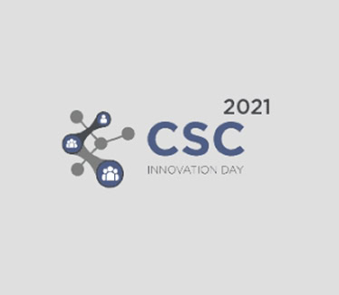 CSC 2021 Innovation Day logo, evento de inovação e tecnologia promovido pela Dootax em 2021, com foco em soluções digitais e transformação digital para negócios.
