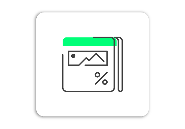 Relatório financeiro com gráfico de análise e porcentagem, representação digital de dados econômicos e gestão financeira eficiente, símbolo de soluções contábeis digitais da Dootax.