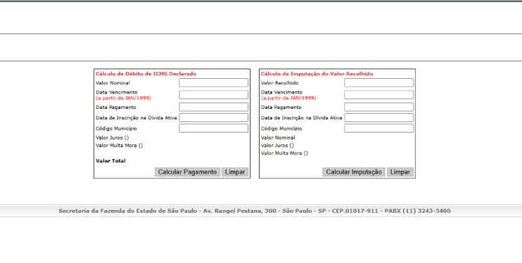 Cálculo de Imposto de ICMS e Imposto de Valor Recolhido online para empresas, com ferramenta fácil de usar e cálculo preciso no site Dootax.